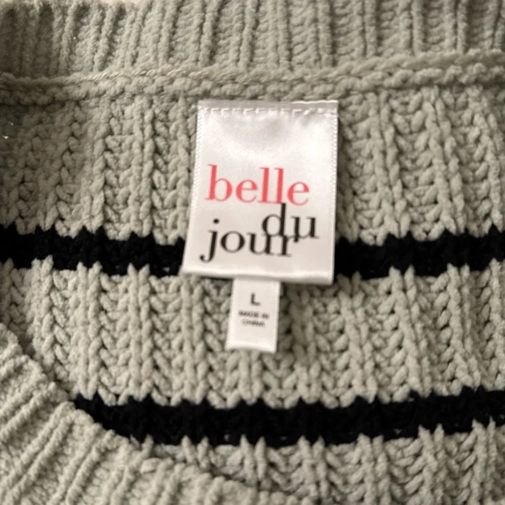 Striped Knit Sweater - Picture 5 of 7